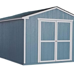 Handy Home Cumberland 10×16 Wood Shed Kit w/ Floor