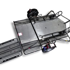 Dual Ride-Up SRL Folding Motorcycle Trailer - Image 10