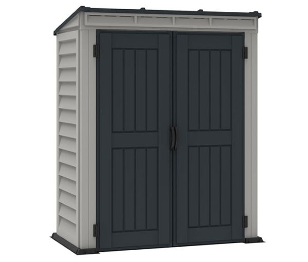 DuraMax YardMate Pent 5×3 Vinyl Shed w/ Floor