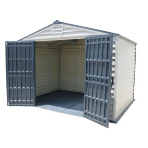 DuraMax StoreMax Plus 10.5×8 Ft with Molded Floor Vinyl Storage Shed - Image 2