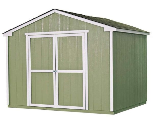 Handy Home Cumberland 10×8 Wood Storage Shed Kit