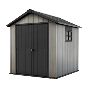 Keter Oakland 7.5×7 Storage Shed Grey