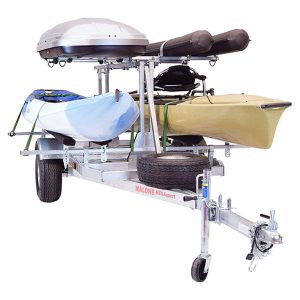 Malone MegaSport LowBed w/ Tier Kayak Trailer Package - Image 4