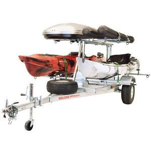 Malone MegaSport LowBed w/ Tier Kayak Trailer Package - Image 8