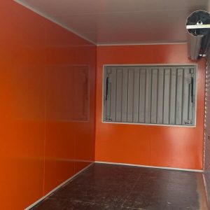 20FT Custom Orange Canteen Container - Image 4