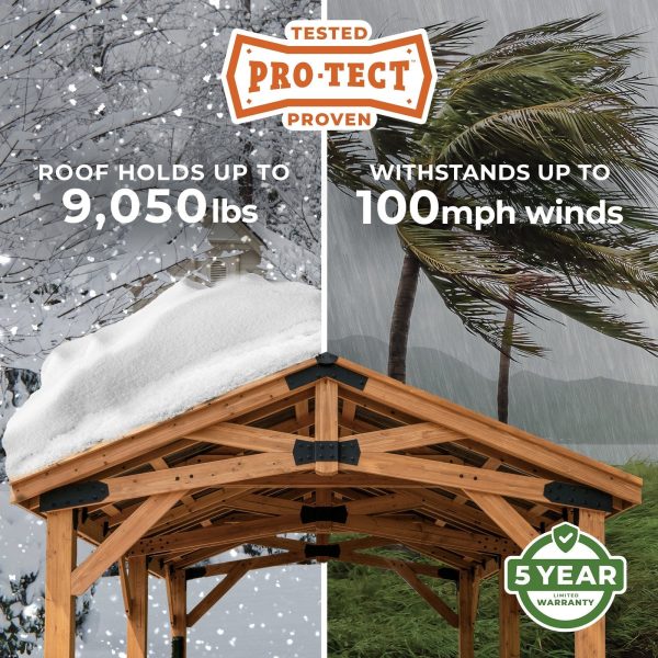 14×12 Norwood Gazebo - Image 4