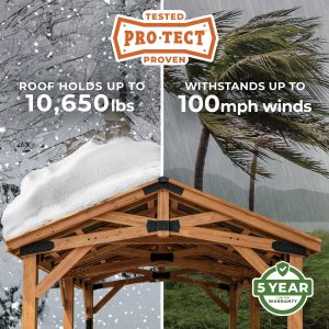 16×12 Norwood Gazebo - Image 4