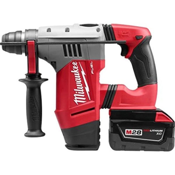 Milwaukee 0757-22 M28 Fuel 1-1/8″ SDS Plus Rotary Hammer Kit