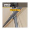 ShelterLogic Storage Shed Peak Style Roof Instant Steel Metal Frame - Image 4
