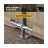 ShelterLogic Storage Shed Peak Style Roof Instant Steel Metal Frame - Image 3