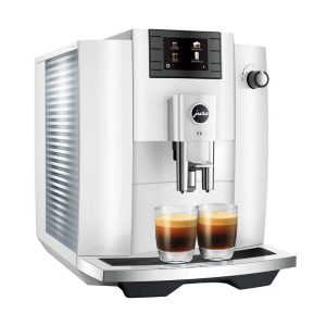 Jura E6 Automatic Espresso Machine with Easy Cappuccino Function White - Image 5