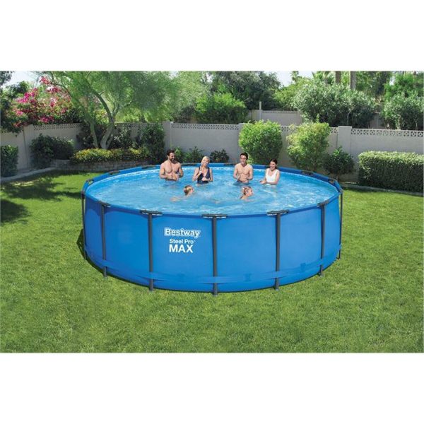 Bestway 15' x 48" Steel Pro Frame Above Ground Swimming Pool - Image 5