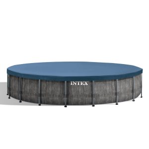 Intex Ultra XTR Frame 24' x 52" Round Above Ground Outdoor Swimming Pool Set - Image 5
