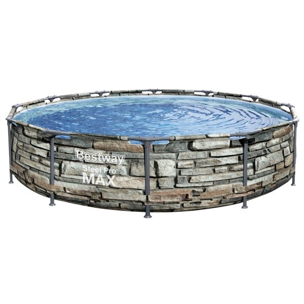 Bestway  12' x 30" Steel Pro Max Round Above Ground Swimming Pool - Image 4