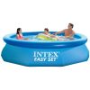 Intex Easy Set 10 Foot x 30 Inch Above Ground Inflatable Round Swimming Pool - Image 6