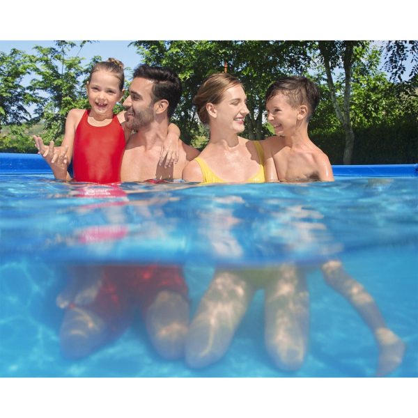 Bestway Steel Pro 13' x 7' x 32" Rectangular Above Ground Outdoor Swimming Pool - Image 2