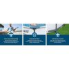 Steel Pro Max 12 ft. Round x 30 in. Deep Above Ground Swimming Pool and Pump - Image 2