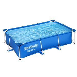 Bestway Steel Pro 8.5'x67"x24" Rectangular Above Ground Outdoor Swimming Pool - Image 5