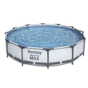 Bestway Steel Pro 12ft x 30in Frame Above Ground Pool Set with Pump