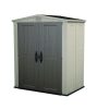 Keter Factor Storage Shed Large Resin Steel Outdoor Backyard