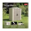 Keter Factor Storage Shed Large Resin Steel Outdoor Backyard - Image 7