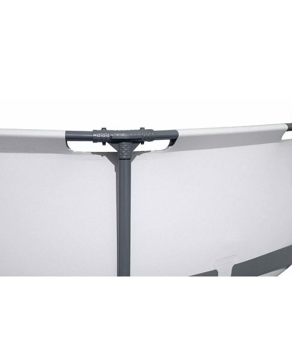 Bestway 12' x 30" Steel Pro Frame Max Round Above Ground Swimming Pool with Pump - Image 7