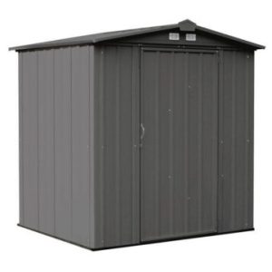 Arrow Sheds Steel Storage Shed  6 ft. x 5 ft. x 6 ft. Charcoal