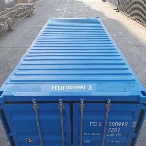 20FT Blue SHIPPING CONTAINER VAN (Intercontinental containers ) - Image 3
