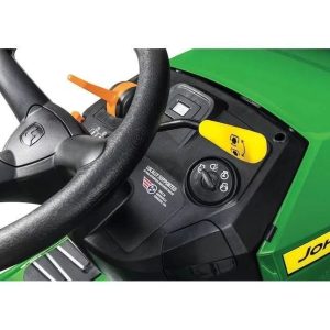 John Deere S100 42 in. 17.5 HP GAS Hydrostatic Riding Lawn Tractor - Image 4