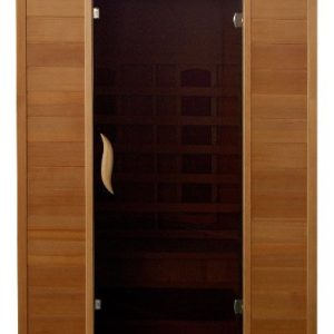 HeatWave Coronado 2-Person Hemlock Infrared Sauna with 5 Ceramic Heaters