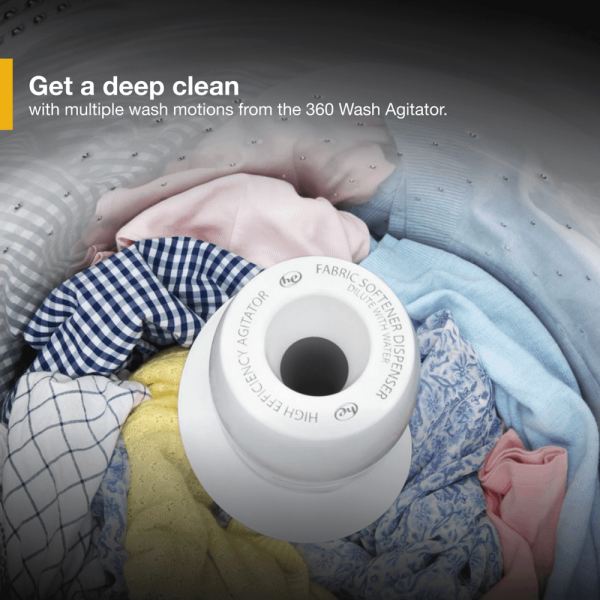 3.8 Cu. ft. 28" Top Load Washer with Soaking Cycles, 12 Cycles - Image 4