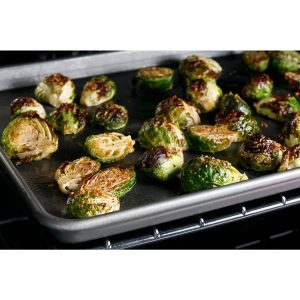 Cafe 30" Slide-In Front Control Induction Double Oven Range - Stainless Steel with Brushed Stainless Steel Handles and Knobs - Image 15