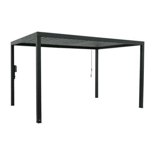 14×10 Sarasota Steel Louvered Pergola - Image 14