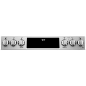 Cafe 30" Slide-In Front Control Induction Double Oven Range - Stainless Steel with Brushed Stainless Steel Handles and Knobs - Image 5