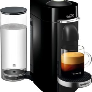 De’Longhi – Nespresso Vertuo Plus Deluxe Coffee and Espresso Maker by De’Longhi, Piano Black - Image 4