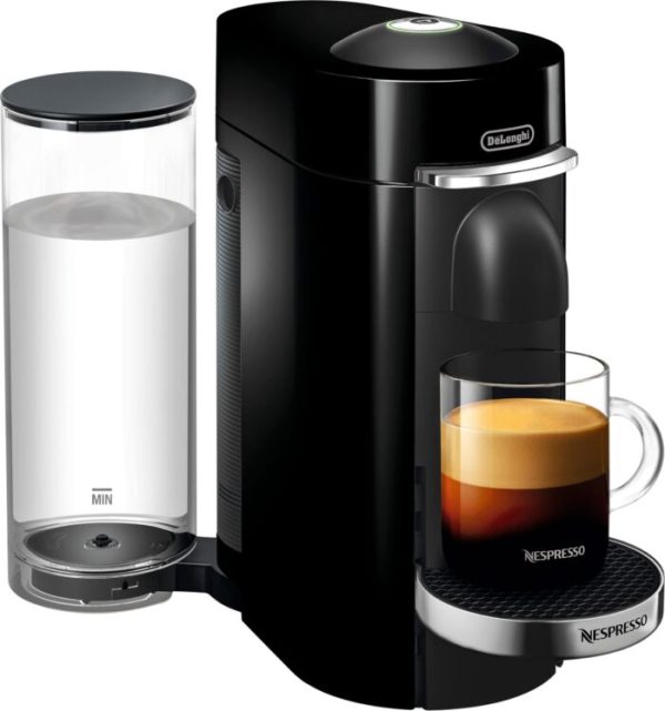De’Longhi – Nespresso Vertuo Plus Deluxe Coffee and Espresso Maker by De’Longhi, Piano Black - Image 4