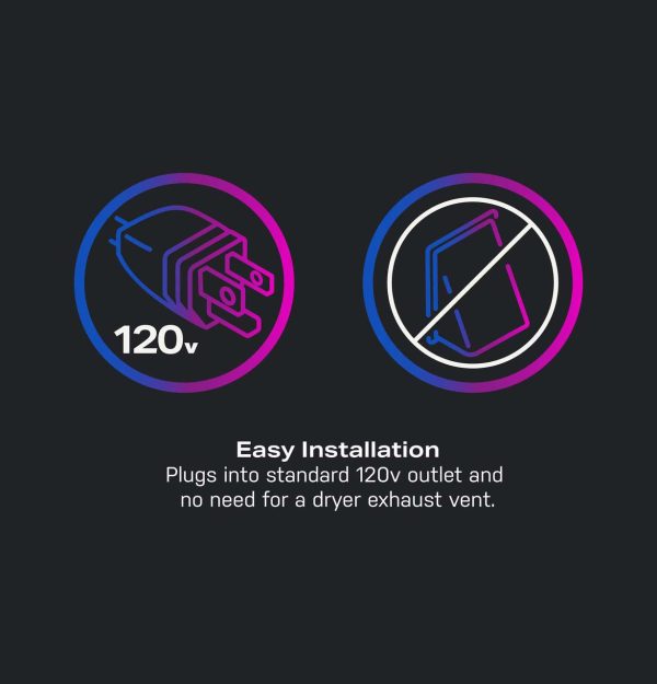 GE Profile 28" 4.8 cu. ft. 2-In-1 Washer and Dryer with Ventless Heat Pump Technology - Carbon Graphite - Image 7