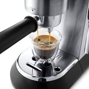 De’Longhi – DEDICA Espresso Machine with 15 bars of pressure and Milk Frother – Metal – - Image 4
