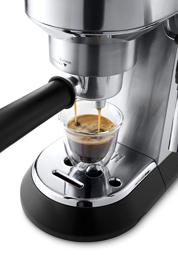 De’Longhi – DEDICA Espresso Machine with 15 bars of pressure and Milk Frother – Metal – - Image 4