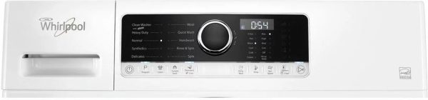 Whirlpool – 2.3 Cu. Ft. High Efficiency Stackable Front Load Washer with Detergent Dosing Aid – White - Image 2