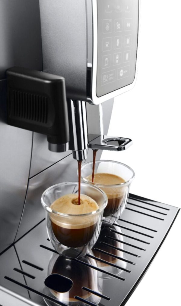 De’Longhi – Dinamica Espresso Machine with 15 bars of pressure and LatteCrema Fully Automatic Milk Frother – Silver – - Image 4