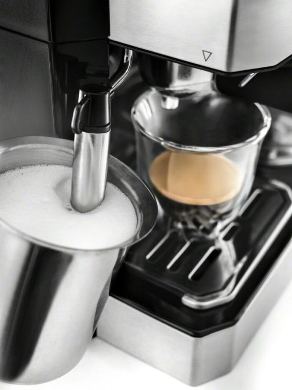 De’Longhi COM530M – Digital All-in-One Combination Coffee and Espresso Machine – Black and Stainless Steel – - Image 3