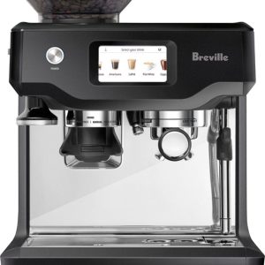 Breville – the Barista Touch Espresso Machine with 15 bars of pressure, Milk Frother and intergrated grinder – Black Truffle – - Image 2