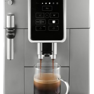 De’Longhi – Dinamica TrueBrew Over Ice Fully Automatic Coffee and Espresso Machine- Chrome and Black – - Image 3