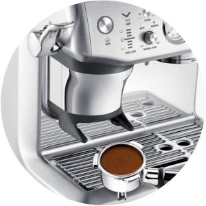 Breville Barista Express Impress Espresso Machine Brushed Stainless Steel - Image 3