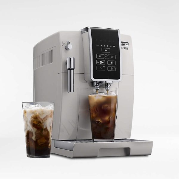 De'Longhi White Dinamica Espresso Machine