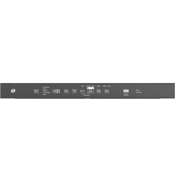 GE 24" Top Control Dishwasher with 3rd Rack and DryBoost - 45 dBA - Stainless Steel - Image 3