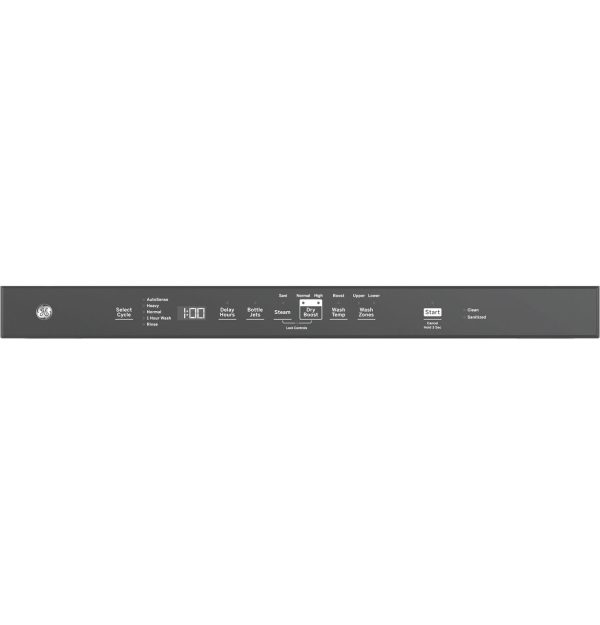 GE 24" Top Control Dishwasher with DryBoost and 3rd Rack - 45 dBA - Stainless Steel - Image 3