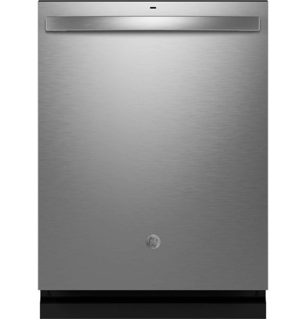 GE 24" Top Control Dishwasher with DryBoost and 3rd Rack - 45 dBA - Stainless Steel