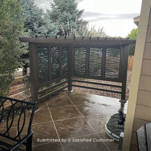 Hampton Traditional Steel Cabana Pergola - Image 7